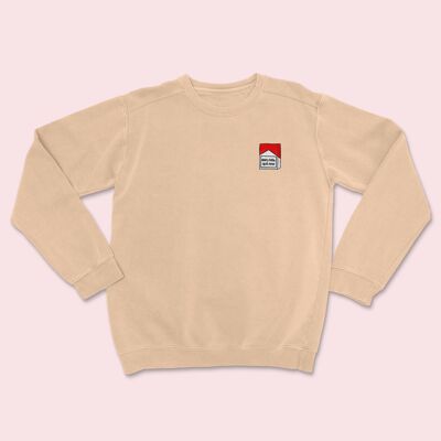 DAIRYKILLS Sweat Brodé Nude