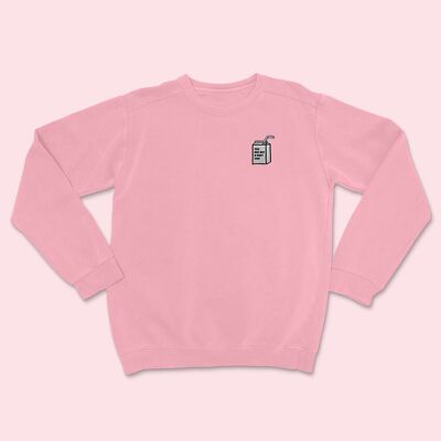Pull Bio Brodé BABY COW Rose canyon