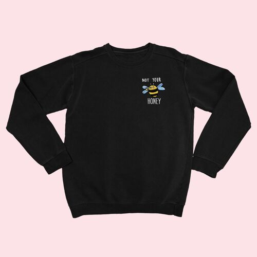 NOT YOUR HONEY Organic Embroidered Sweater