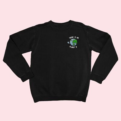 PLANET B Organic Embroidered Sweater