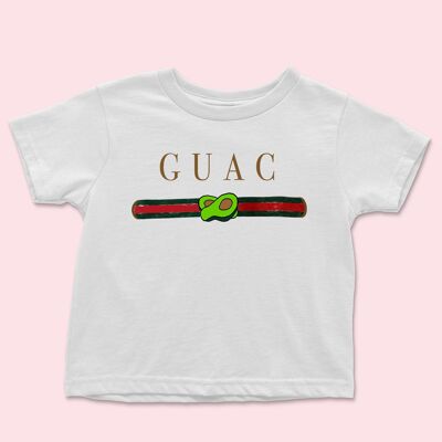 T-shirt GUAC per bambini bianca