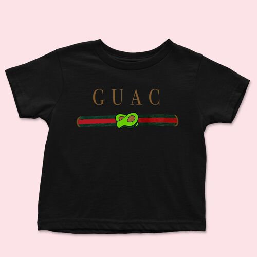 GUAC Kids T-shirt Black