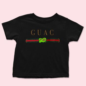 GUAC T-shirt Enfant Noir