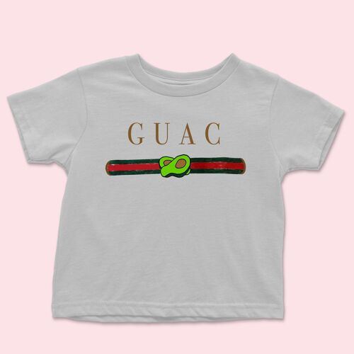 GUAC Kids T-shirt Heather Grey