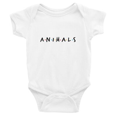 Animals Baby Onesie