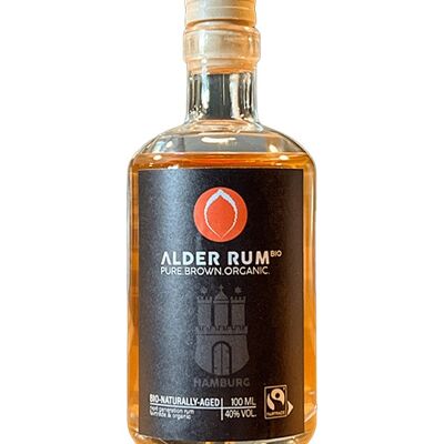 ALDER RUM “PURE.BROWN.ORGANIC.” Flasche 100ml