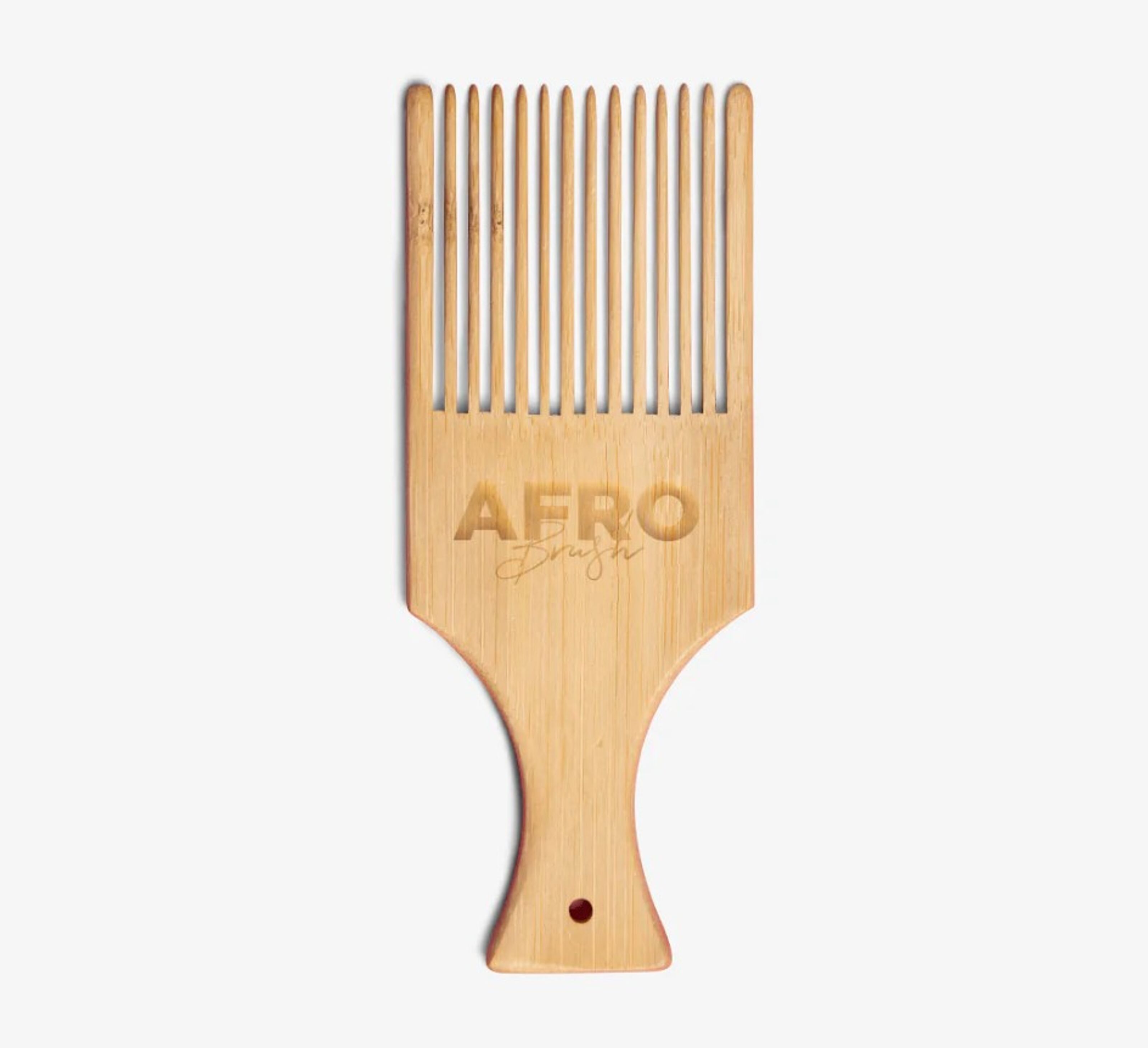 PEIGNE AFRO en bamboo - afro care