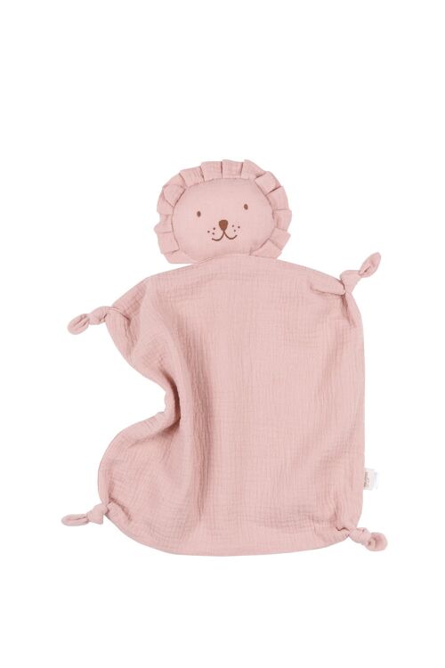 Cuddly toy dudu lion dusty pink