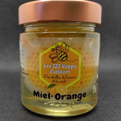 Miel à l'orange - pot de 250 gr