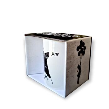 Tazza en céramique Banksy 325 ml - Il lanciatore di fiori 2