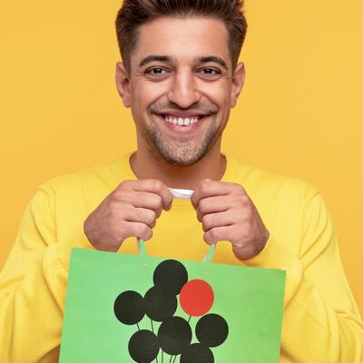 Borsa Regalo Banksy (X-LARGE) - Ragazza con Palloncini