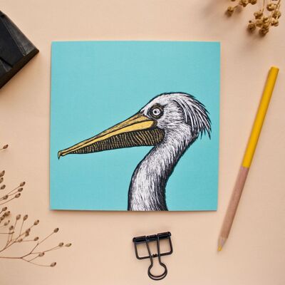 Postkarte | Pelikan