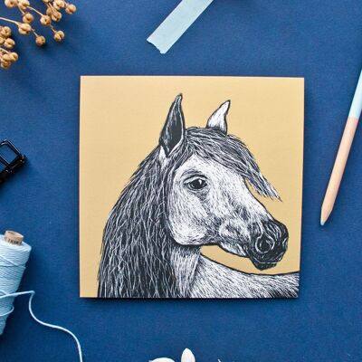 Postkarte | Pferd
