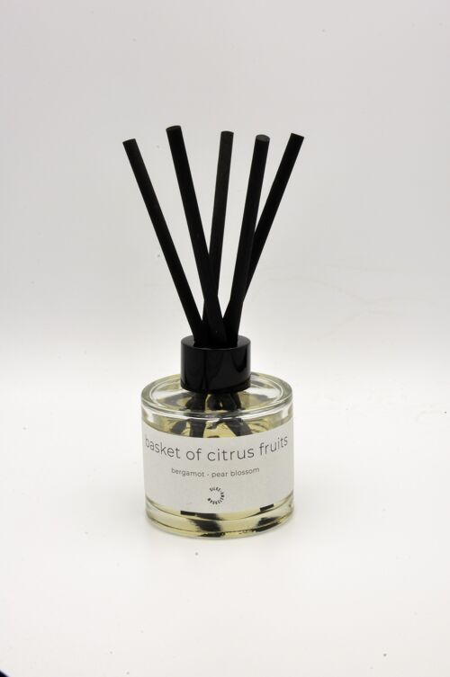 Reed diffuser | Basket of Citrus Fruits | 100 ml | Fresh Scent