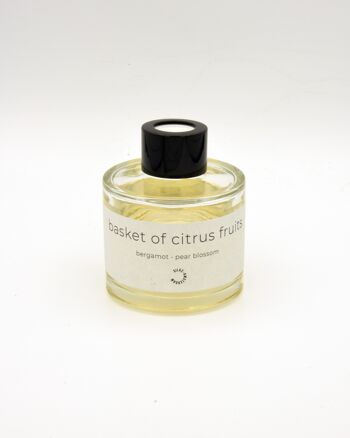 Diffuseur à roseaux | Corbeille d'Agrumes | 100ml | Parfum frais 2