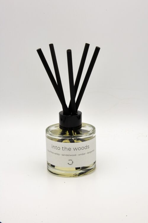 Reed diffuser | Into the Woods | 100 ml | Woody Scent