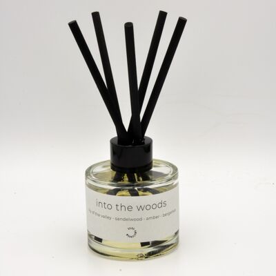 Reed diffuser | Into the Woods | 100 ml | Woody Scent