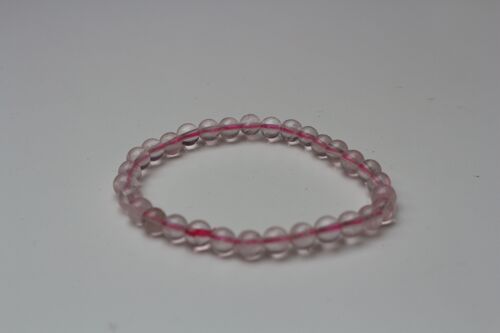 Rose quartz bracelet 6mm