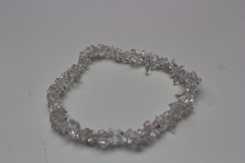 Rock crystal split bracelet