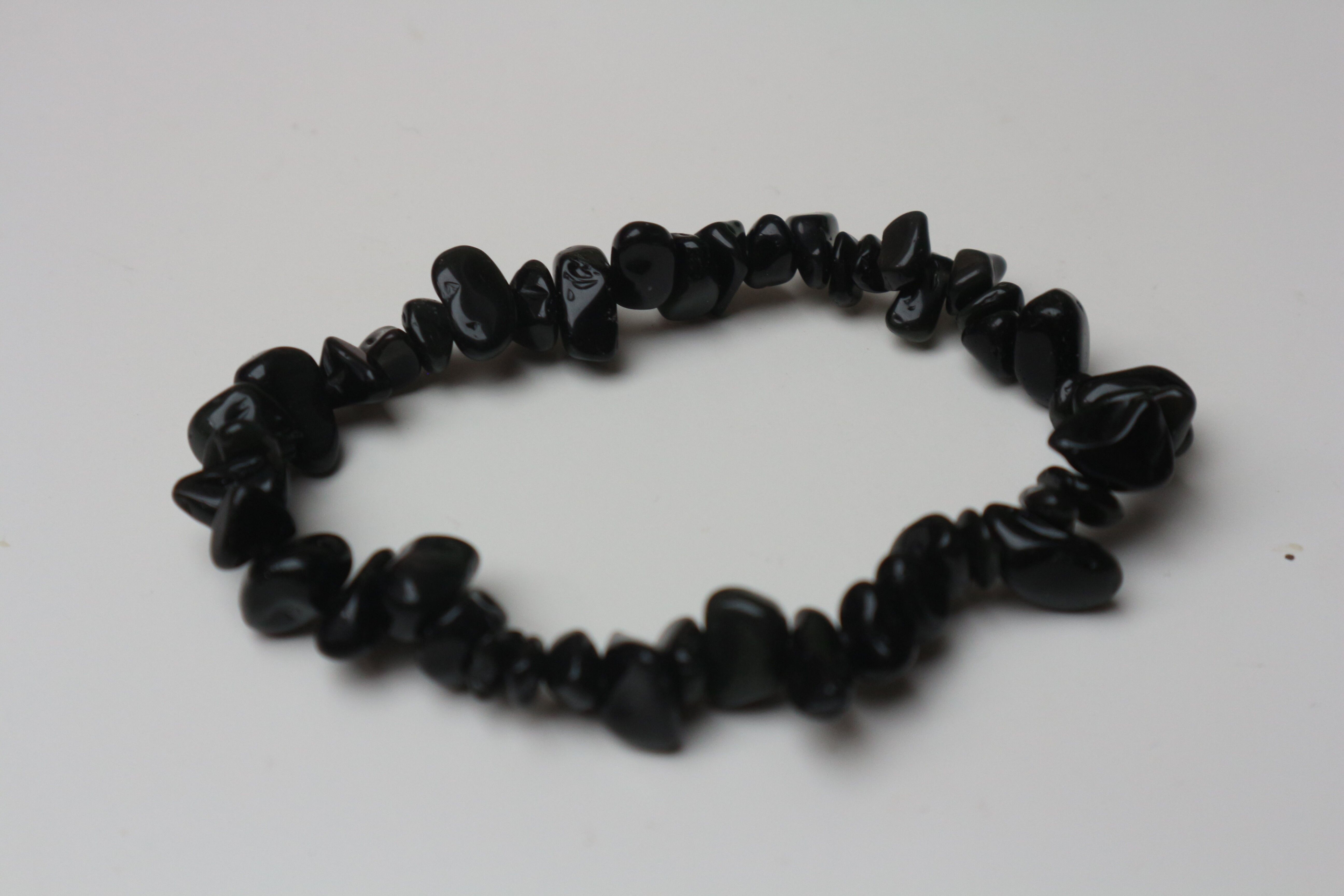 Split-Armband aus Obsidian