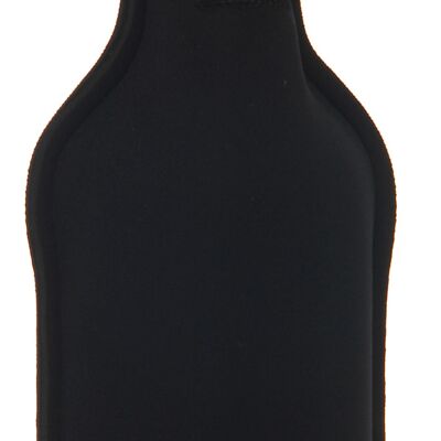 Isothermal transport bag for 1 bottle in black NEOPRENE