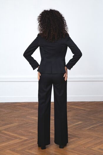 Pantalon de tailleur large - Bleu - 50 2