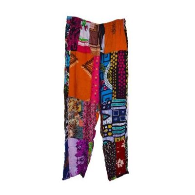 Pants/trousers, patchwork, assorted colours, medium unisex (AH0060)