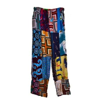 Pantalon/pantalon, patchwork, couleurs assorties, grand unisexe (AH0061) 1