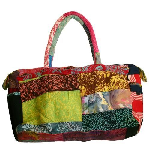 Bag patchwork, padded (AH016)