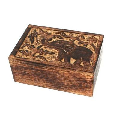 Mango wood box 15.5x10x6.5cm (ASH0110)