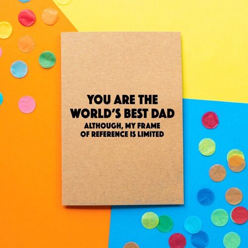 Funny Dad birthday card | Frame Of Reference