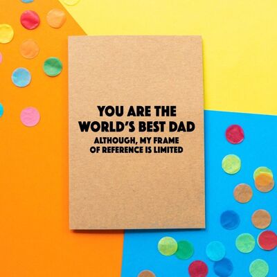 Lustige Papa Geburtstagskarte | Bezugsrahmen