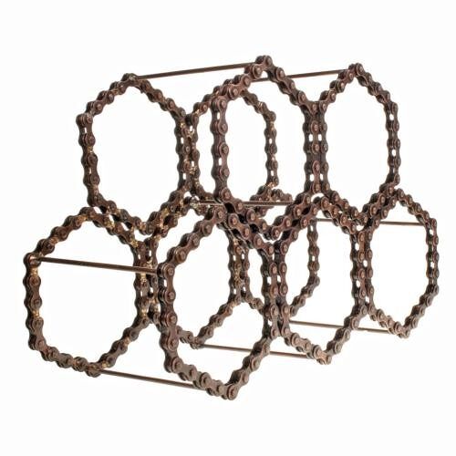 Bike chain bottle rack, honeycomb shape (ASH20210)