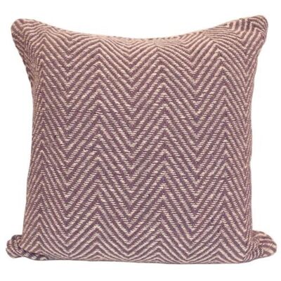 Cushion Cover Soft Recycled Cotton Purple 40x40cm (ASH2263)