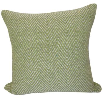 Housse de Coussin Coton Recyclé Doux Vert 40x40cm (ASH2264) 2