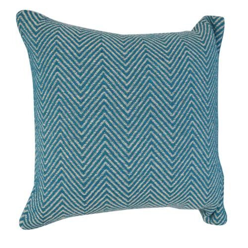 Cushion Cover Soft Recycled Cotton Turquoise 40x40cm (ASH2266)