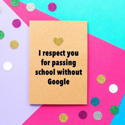 Funny Father's Day Card | School Without Google