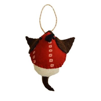 Hanging decoration, felt robin (ASHF44)