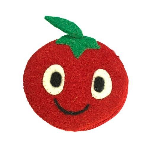 Felt purse tomato (ASHFP07)