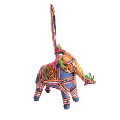 Hanging fabric elephant (ASP15721)