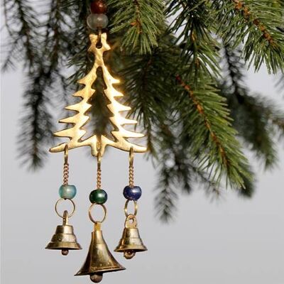 Brass chime Christmas tree (ASP16701)