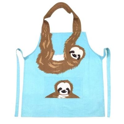 Apron, cotton, sloth (ASP2157)