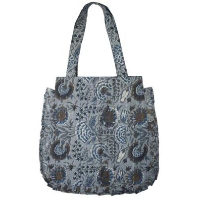 Blockprint cotton shopping bag 35x38cm (ASP2265)