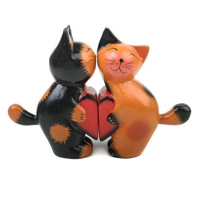 2 cats broken heart (BCAT1603)