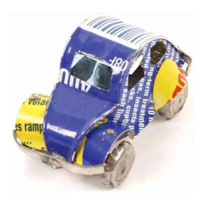 Mini VW Beetle made from recycled cans 3.5cm (BEZ013)