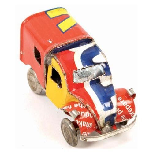 Mini truck made from recycled cans 3.5cm (BEZ014)