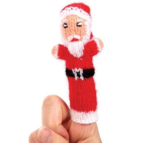 Christmas finger puppet Santa (CIAP031)