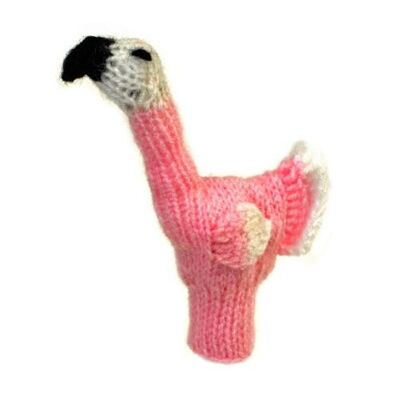 Finger puppet, flamingo (CIAP2105)