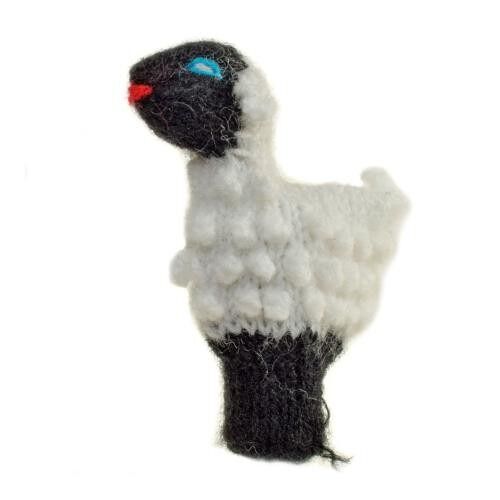 Finger puppet, sheep (CIAP2107)