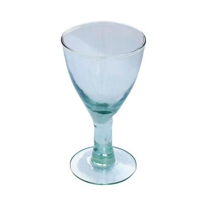 Wine glasses recycled glass, 15cm height, set of 4 (CR01SET)